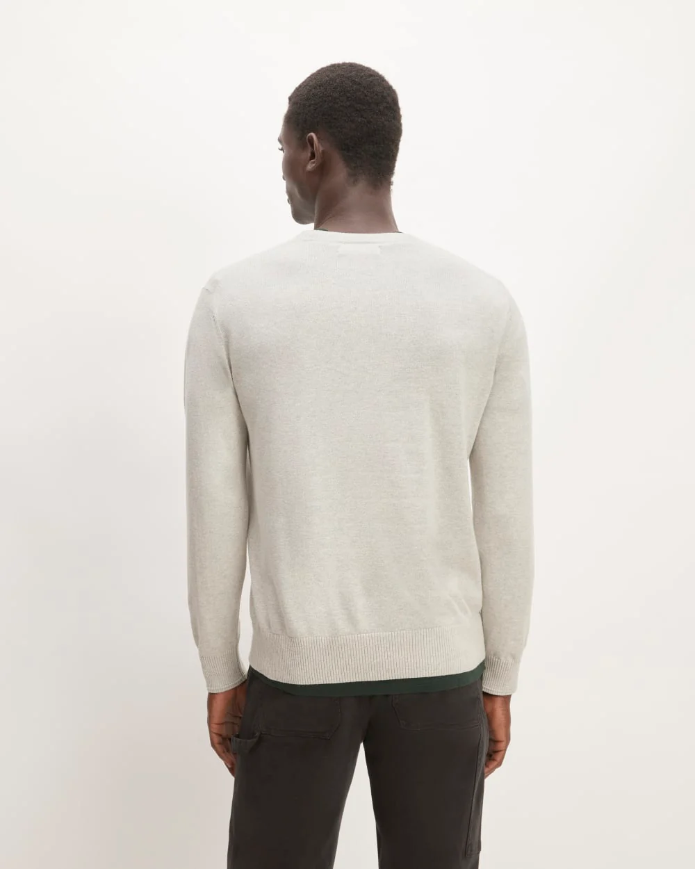 The No-Sweat Sweater | Uniform | Chalk