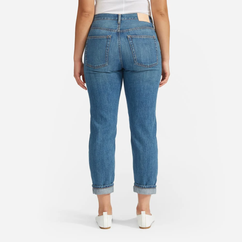The Super-Soft Relaxed Jean | Mid Blue