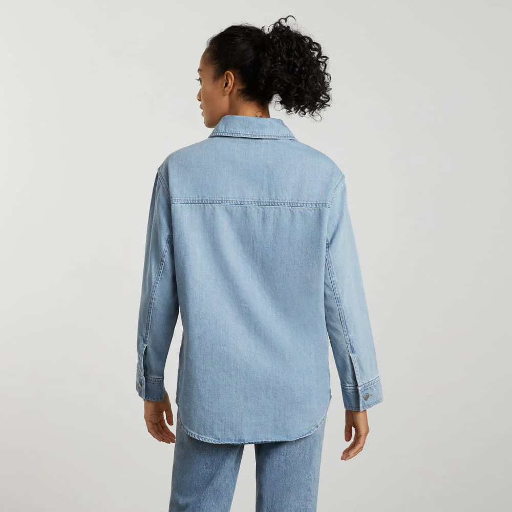 The Denim Shirt Jacket | Myrtle Sky