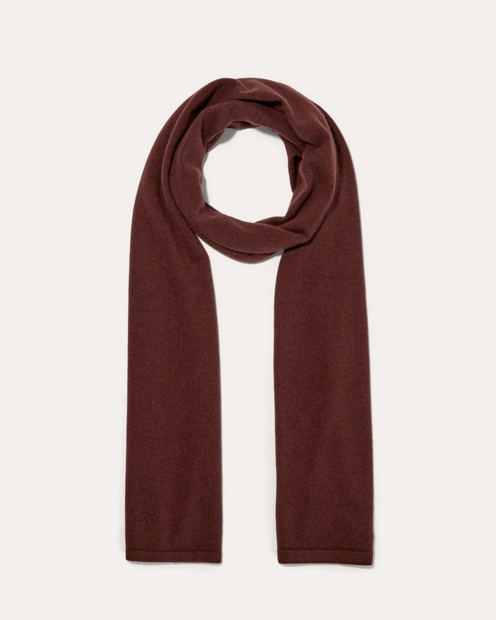 The Cashmere Scarf | Dark Mahogany