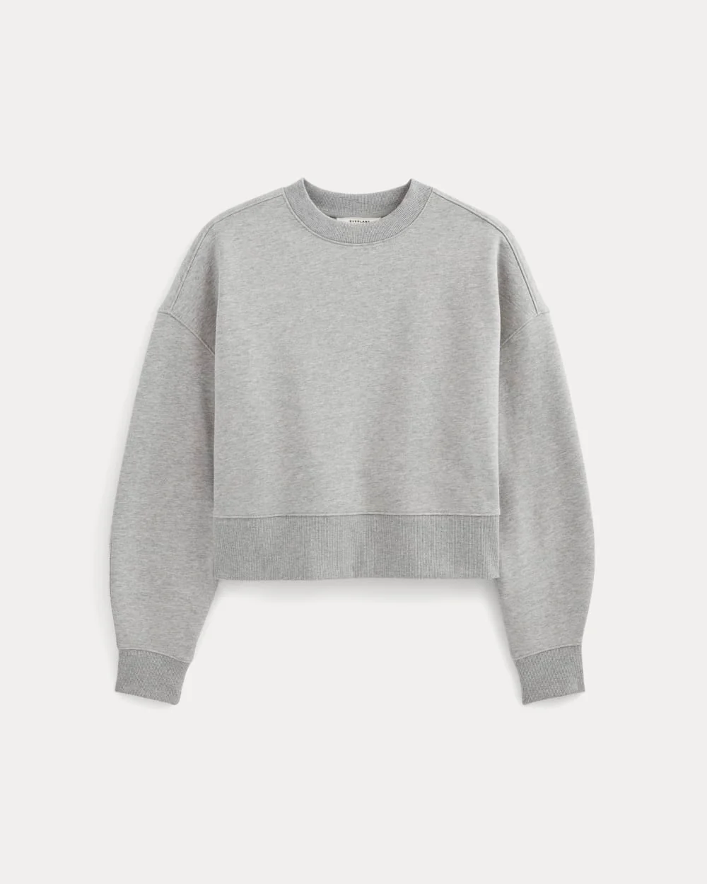 Luxe Fleece Sweatshirt | Heathered Grey