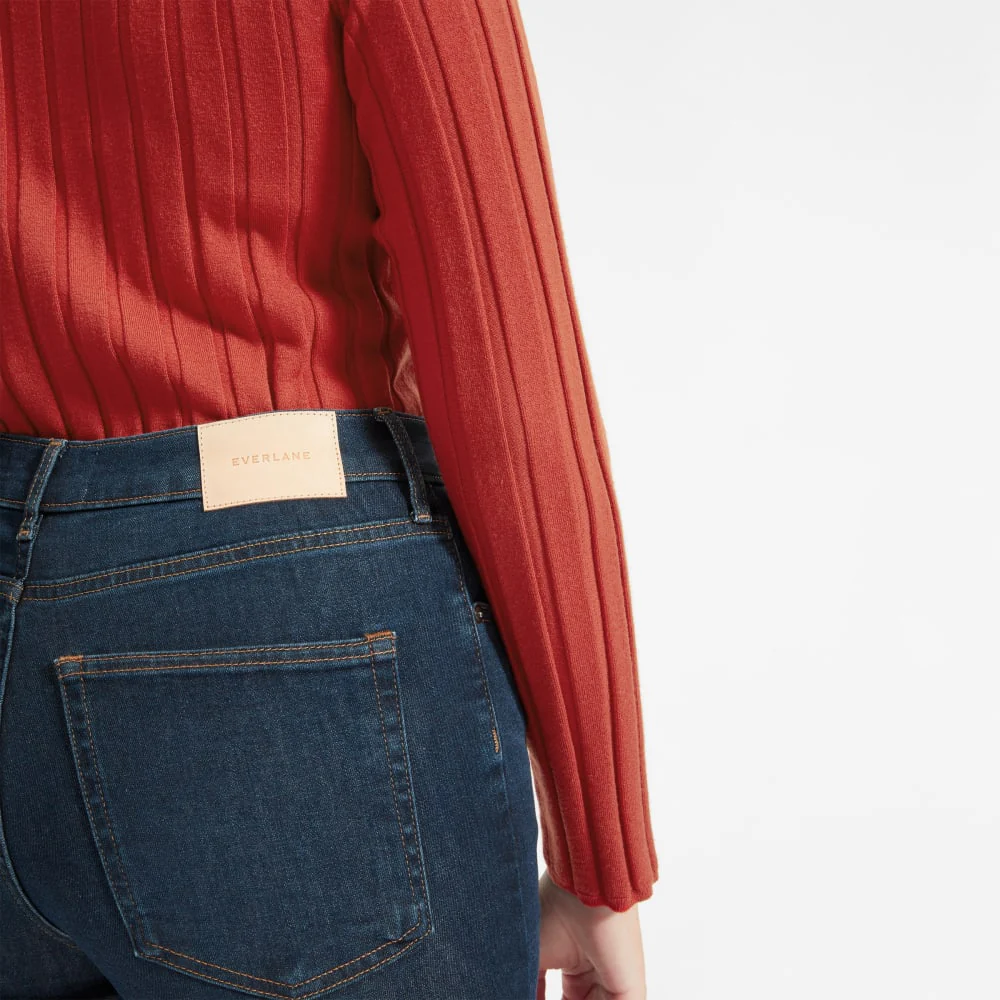 The Authentic Stretch High-Rise Skinny | Dark Blue Wash | 26.5 Inseam