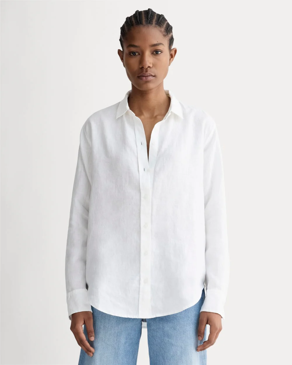 The Must-Have Shirt in Linen | White