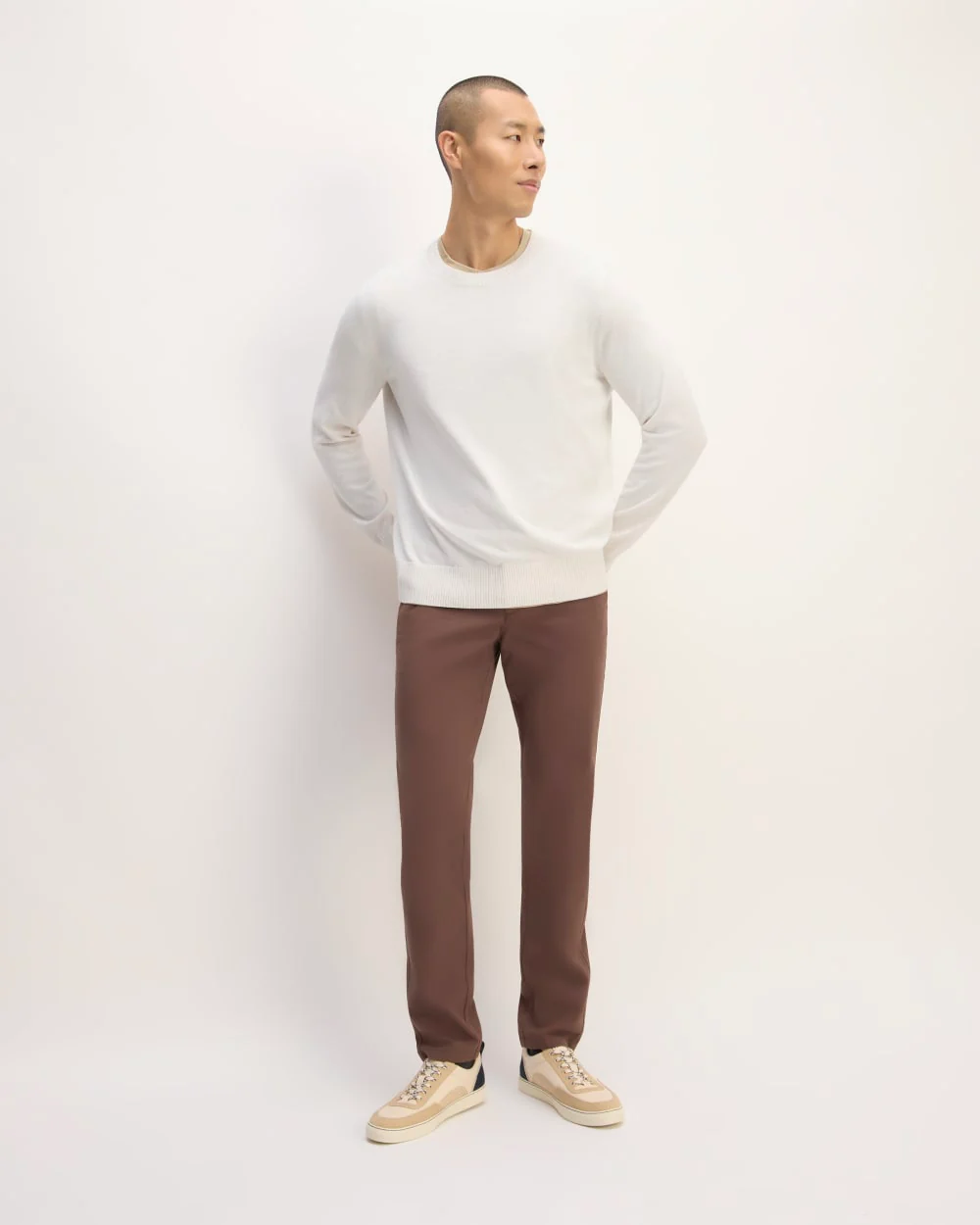 The No-Sweat Sweater | Uniform | Heathered Canvas