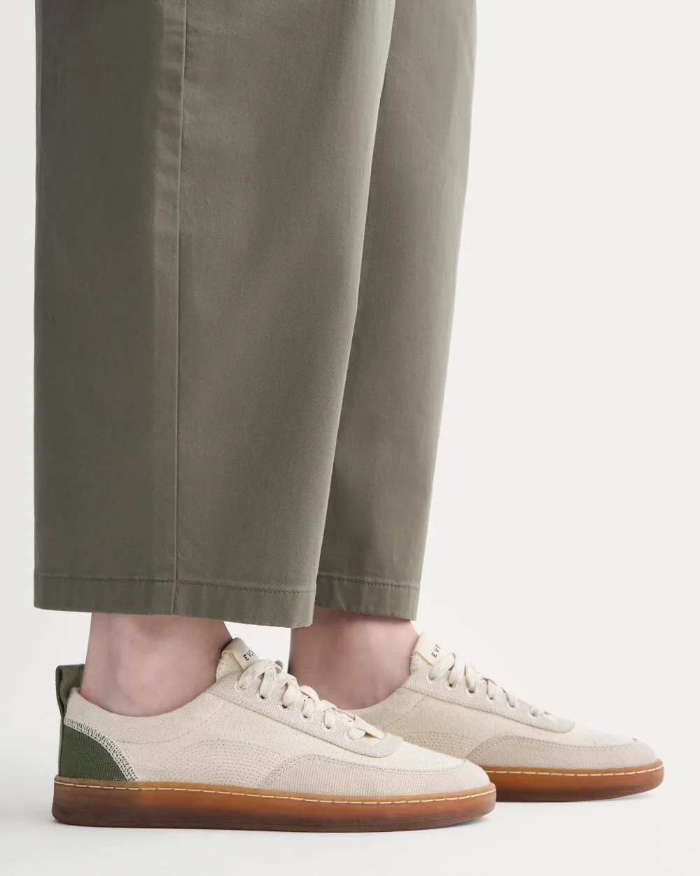 The Tread-Bare Sneaker | Forest Green