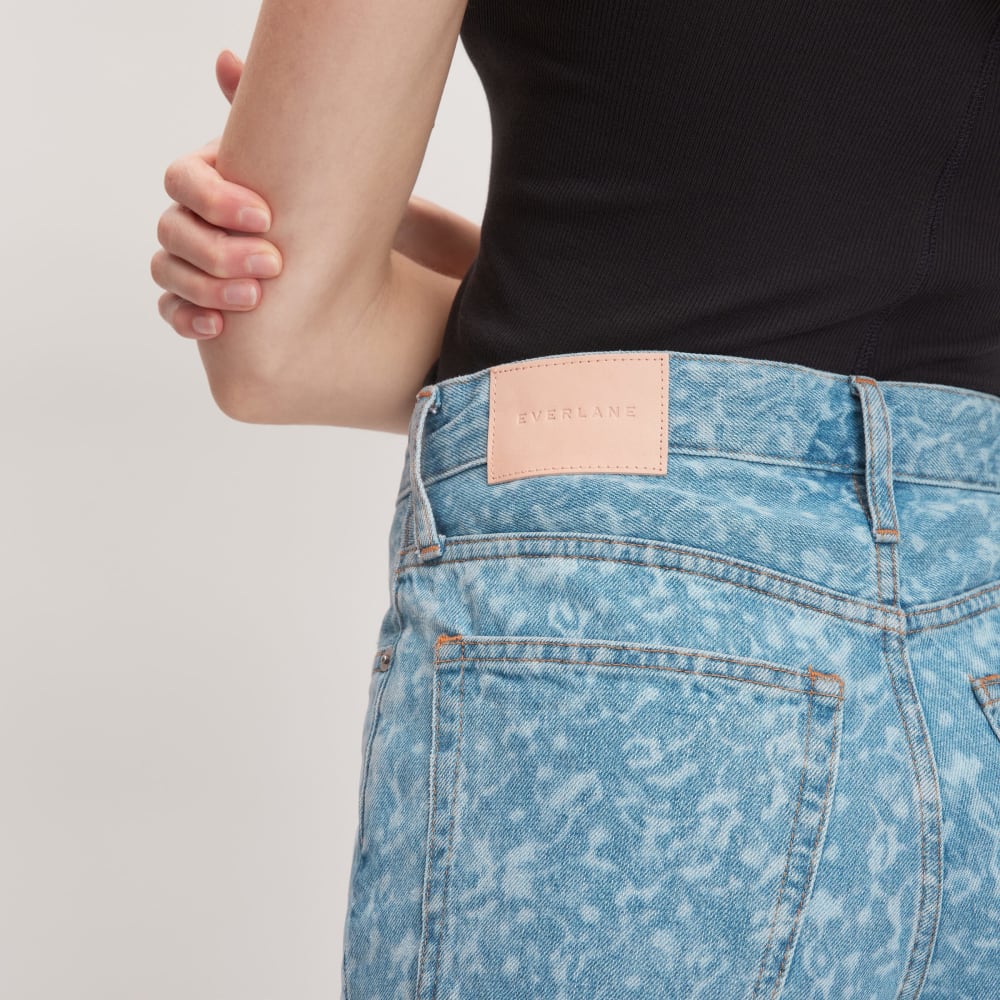 The Rigid Way-High® Jean  | Light Painterly Strokes | 27.5 Inseam