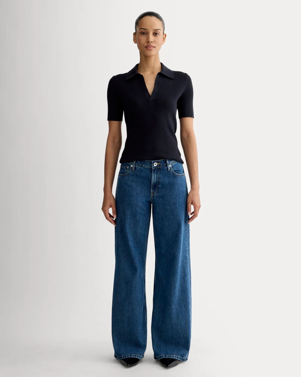 The Knit Polo | Navy