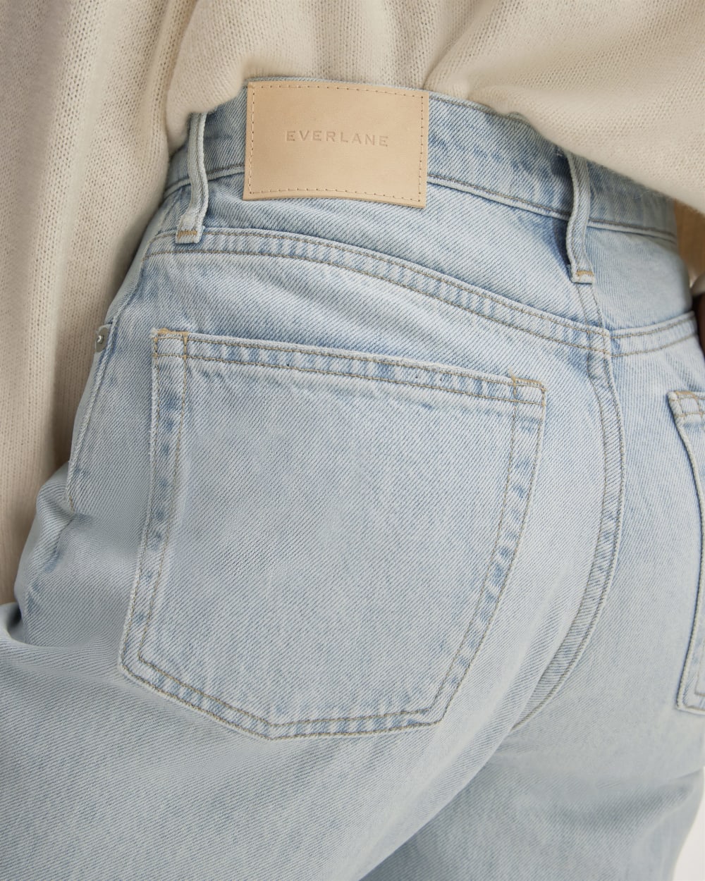 The ’90s Cheeky® Mended Jean | Patched Indigo | 28.5 Inseam