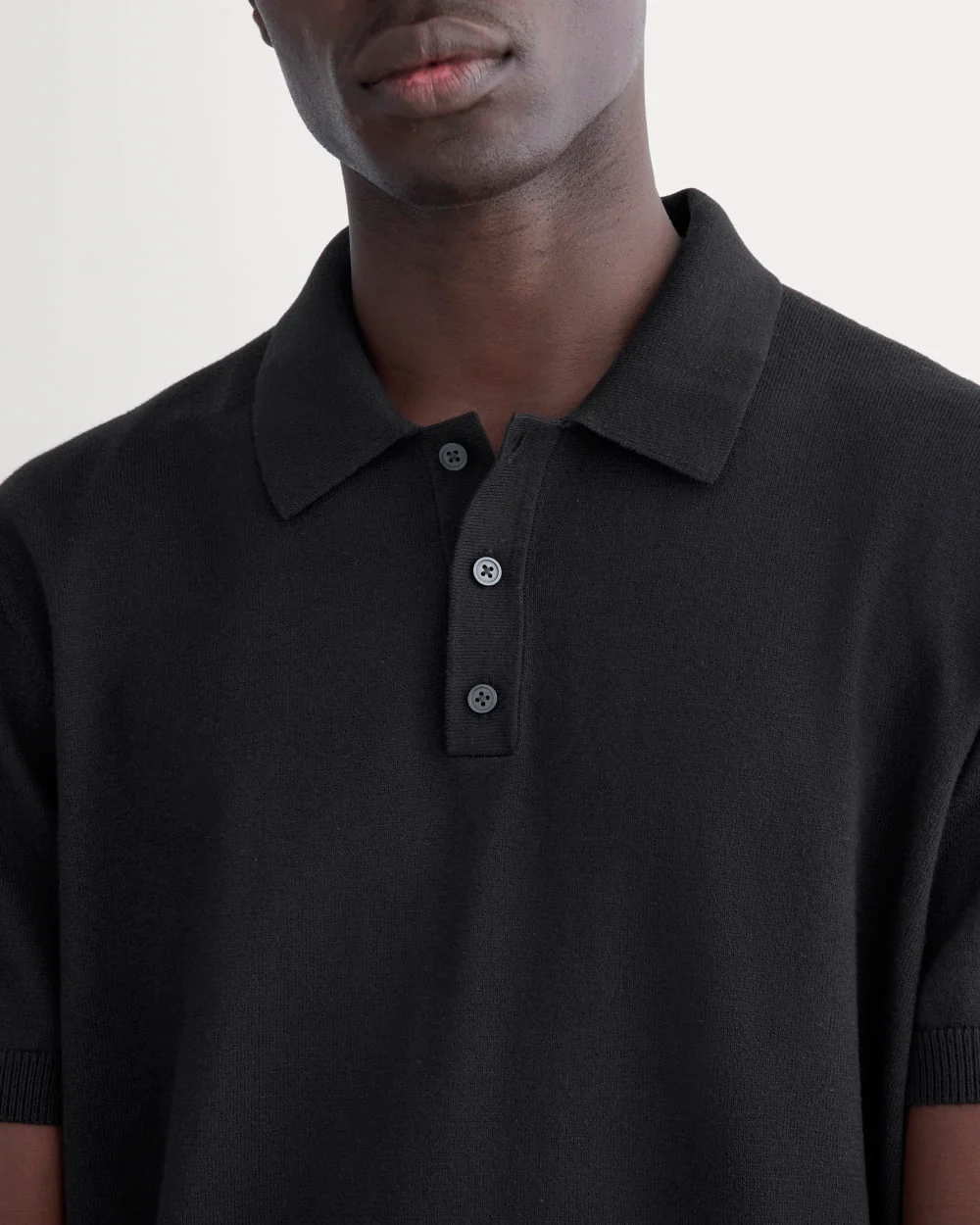 No-Sweat Polo | Black
