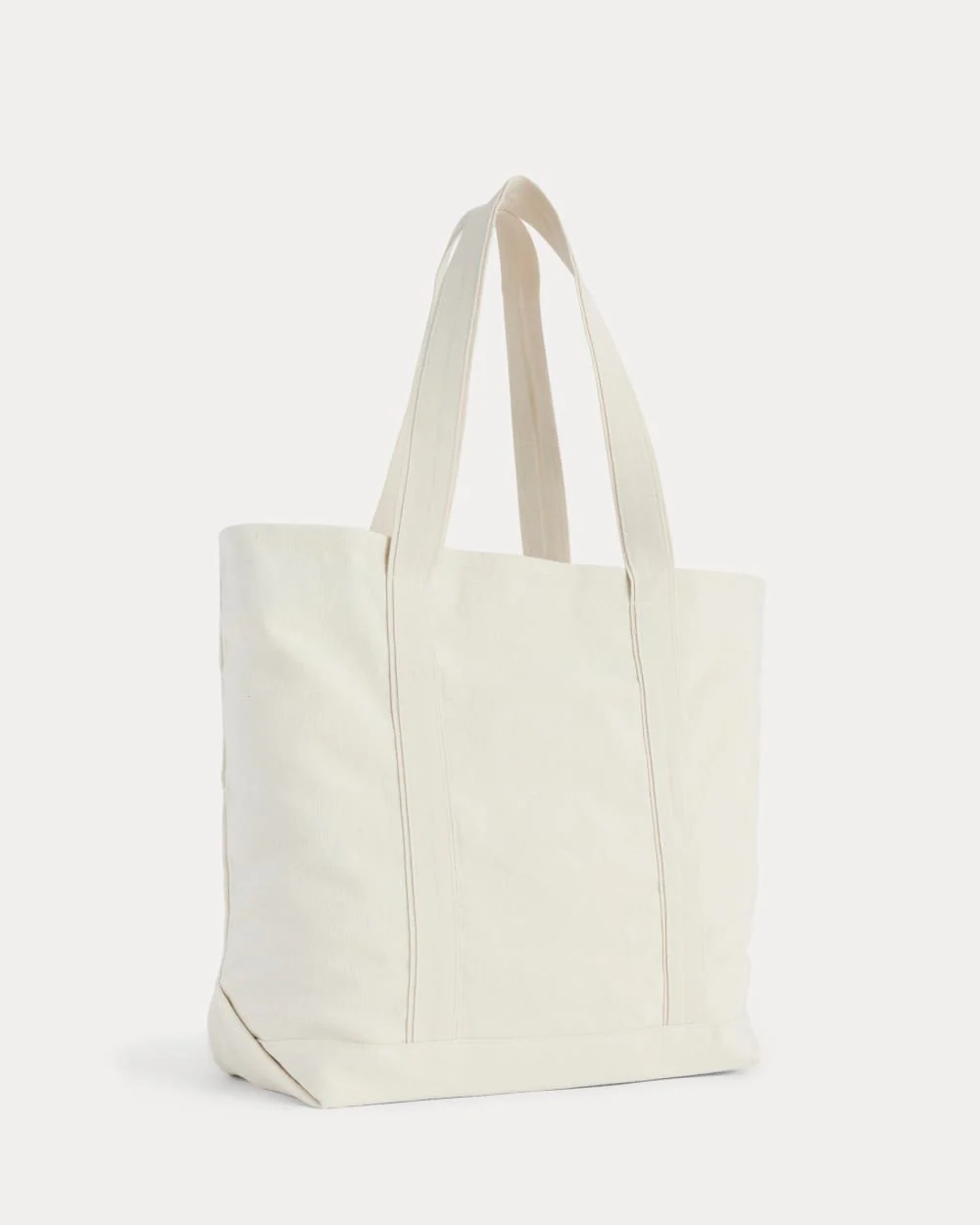 Everlane x Peace & Quiet Canvas Boat Tote | Bone