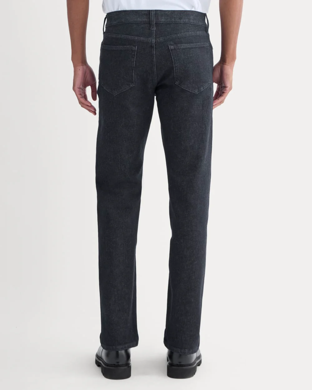 Straight-Leg Stretch Jean | Dark Indigo Rinse
