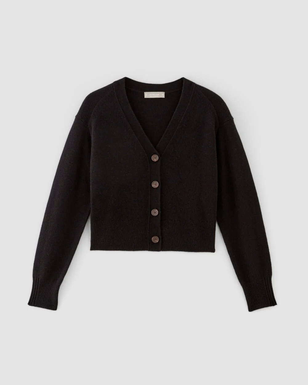 The Cashmere Cardigan | Black