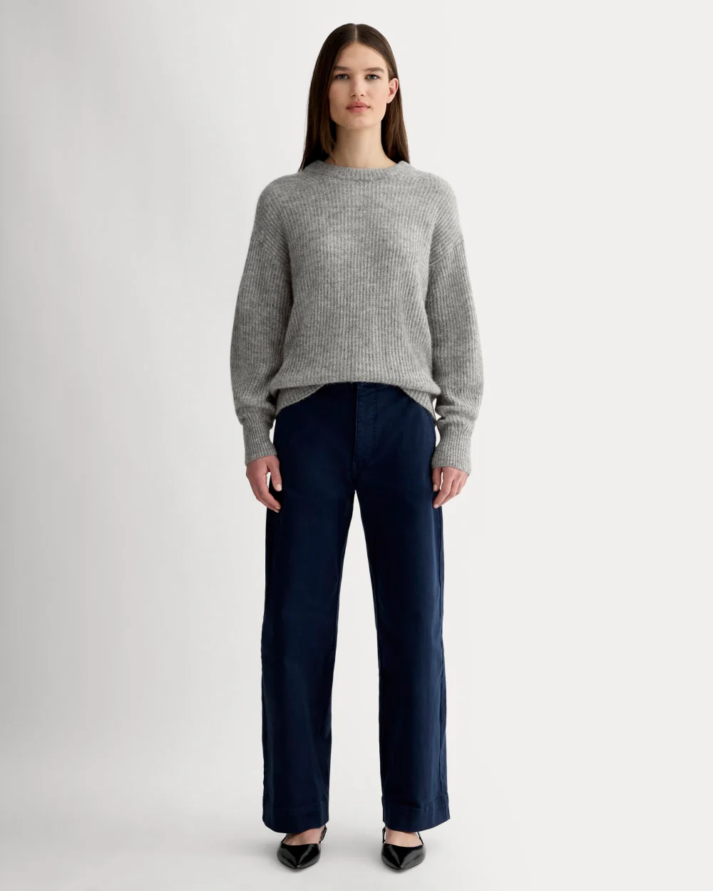 The Cocoon Crew in Alpaca | Heather Stone Grey