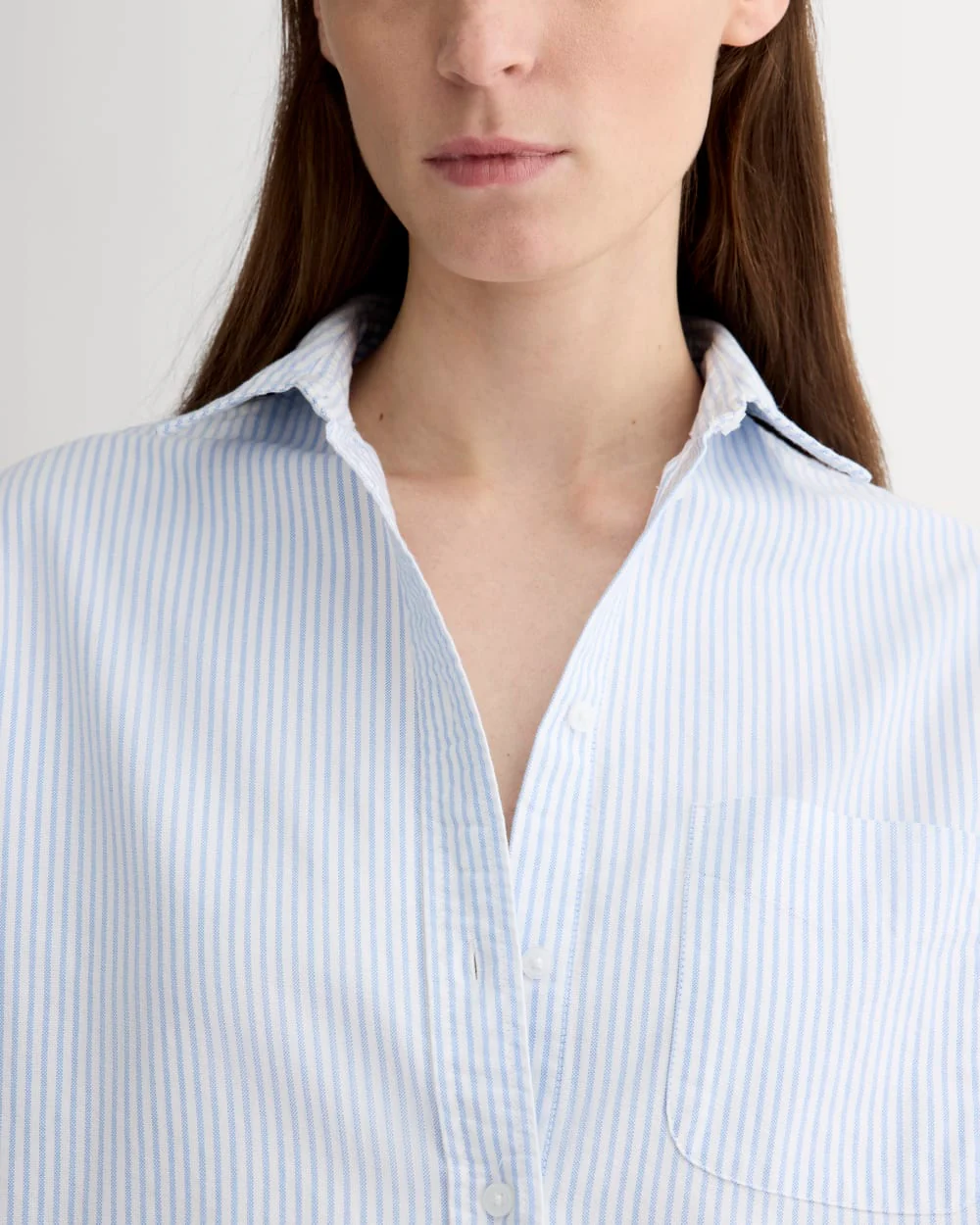 The Must-Have Oxford Shirt | White / Blue