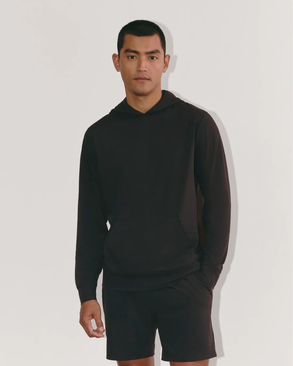 The Off-Duty Tech Hoodie | Black