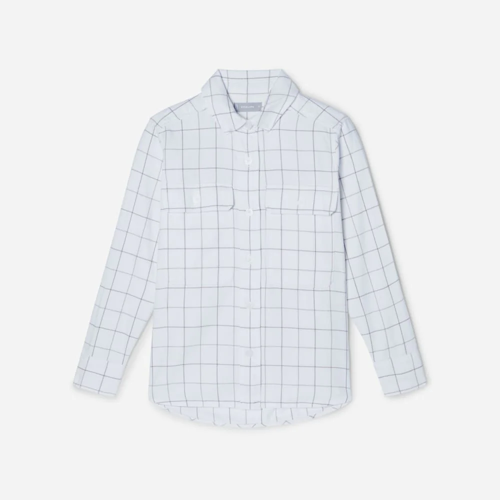 The Classic Cotton Flannel Shirt | Canvas Tan Plaid