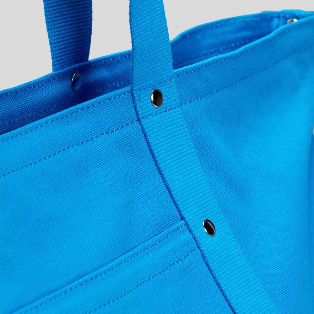 The Organic Canvas Weekender | Brilliant Blue