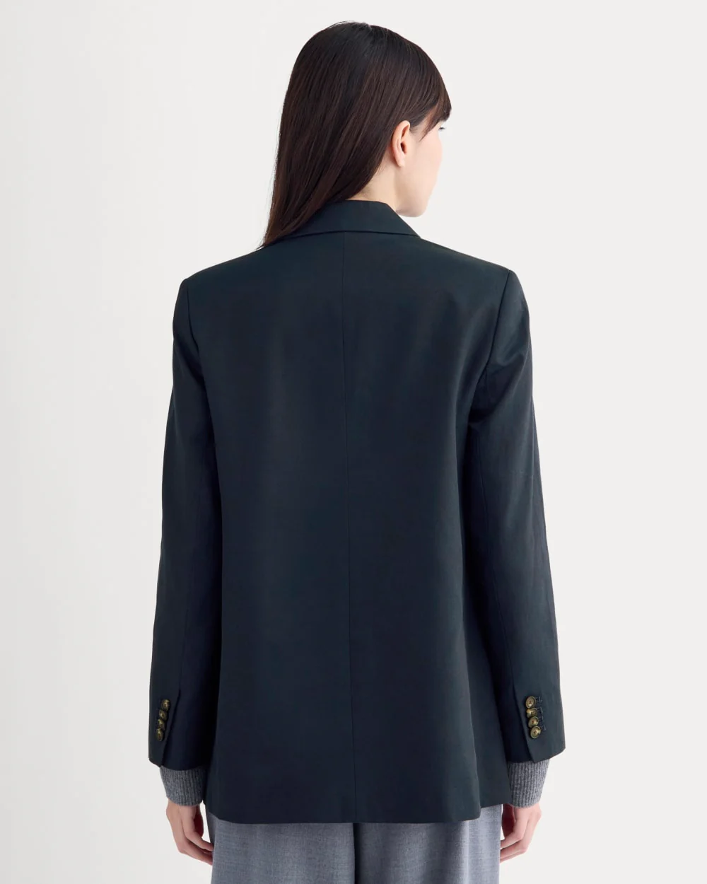 The Oversized Blazer in Buttersmooth | Navy