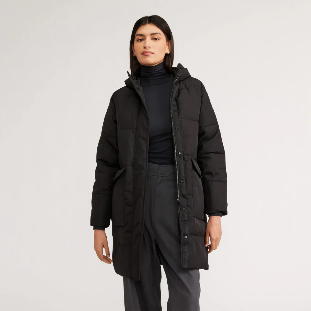 The Long Puffer | Black