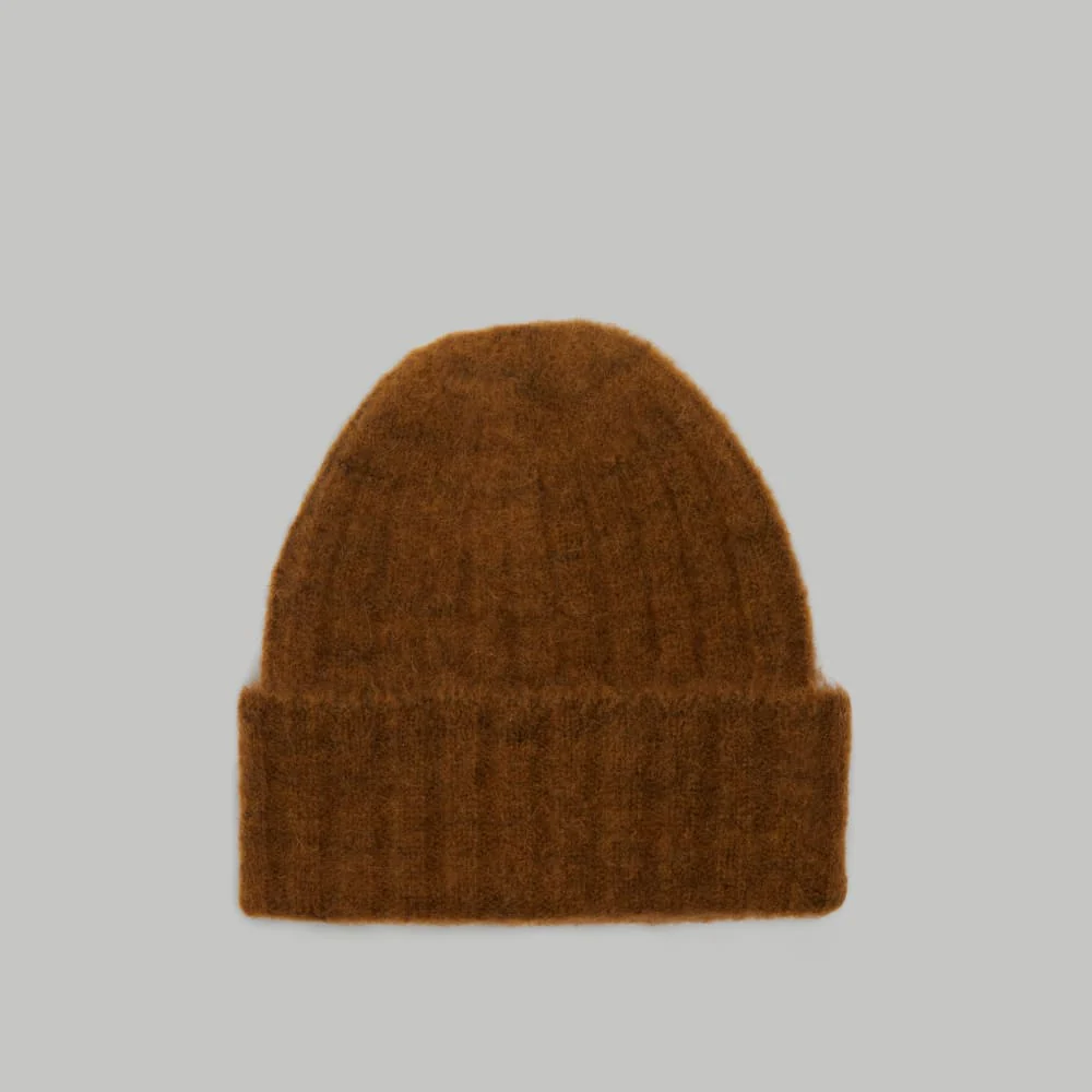 The Alpaca Beanie | Tapenade Heather