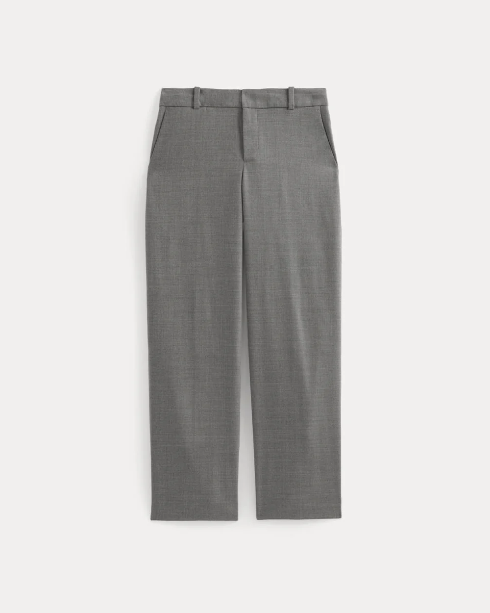 Straight-Leg Trouser in Tailor Twill | Heather Graphite