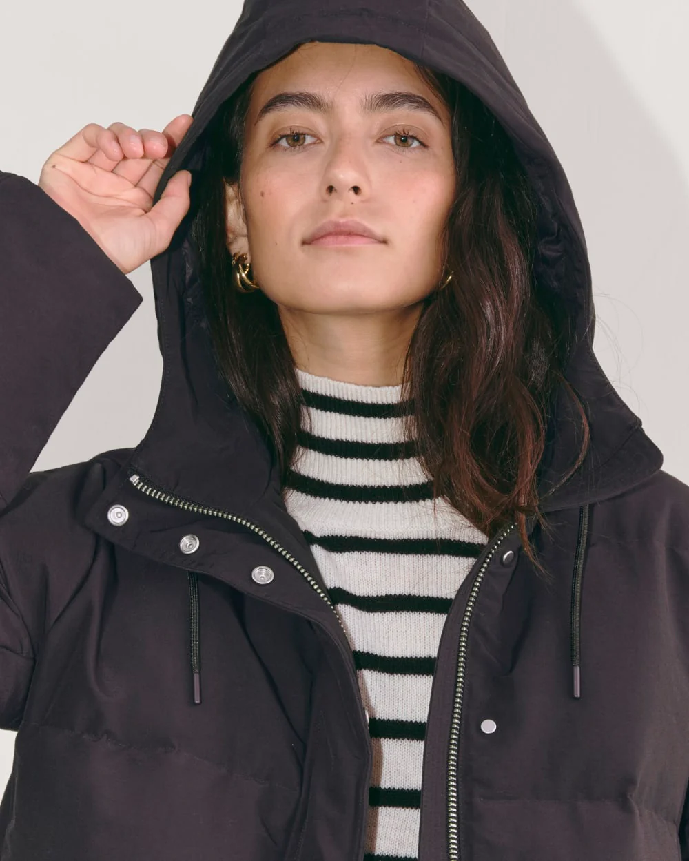 The Long Puffer | Black