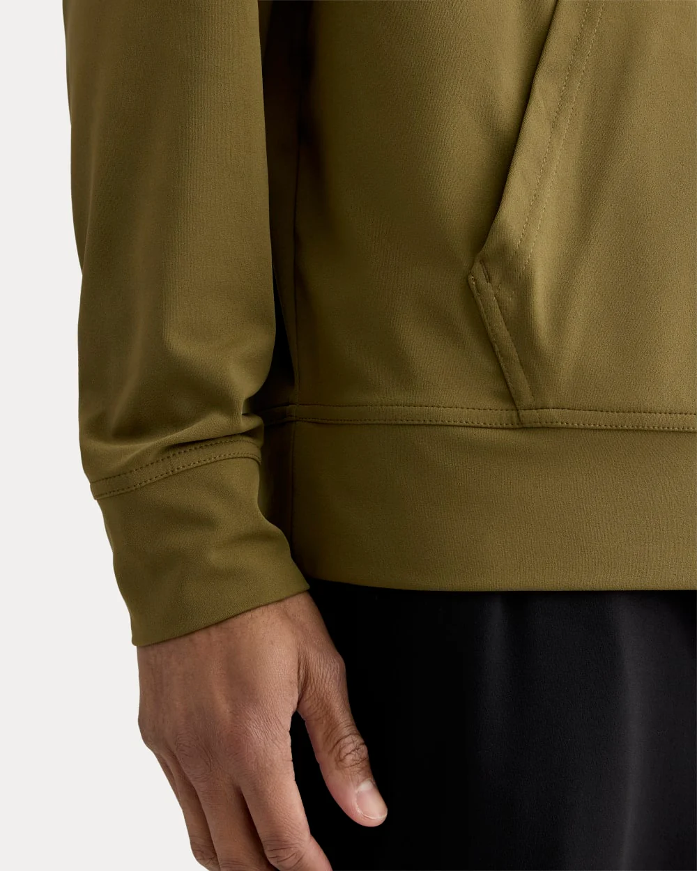 The Off-Duty Tech Hoodie | Olive