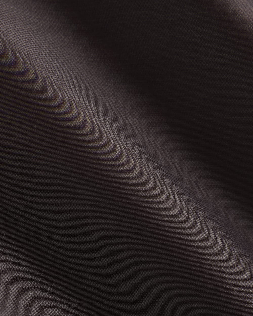 Sleeveless Top in Cotton-Silk Organza | Dark Chocolate