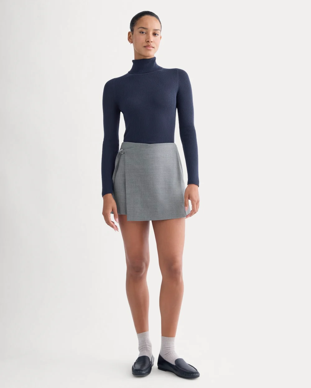 The Turtleneck in Ultrasoft Merino | Rich Navy