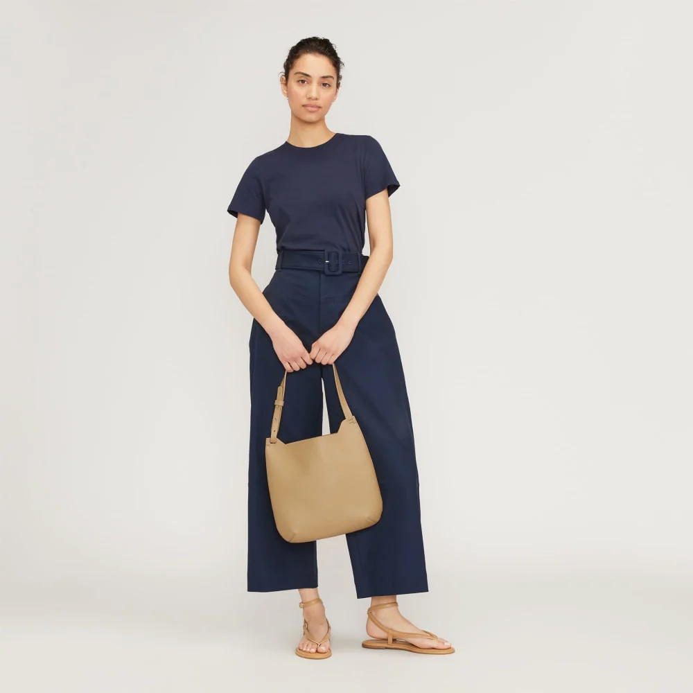 The Cactus Leather Hobo | Cashew