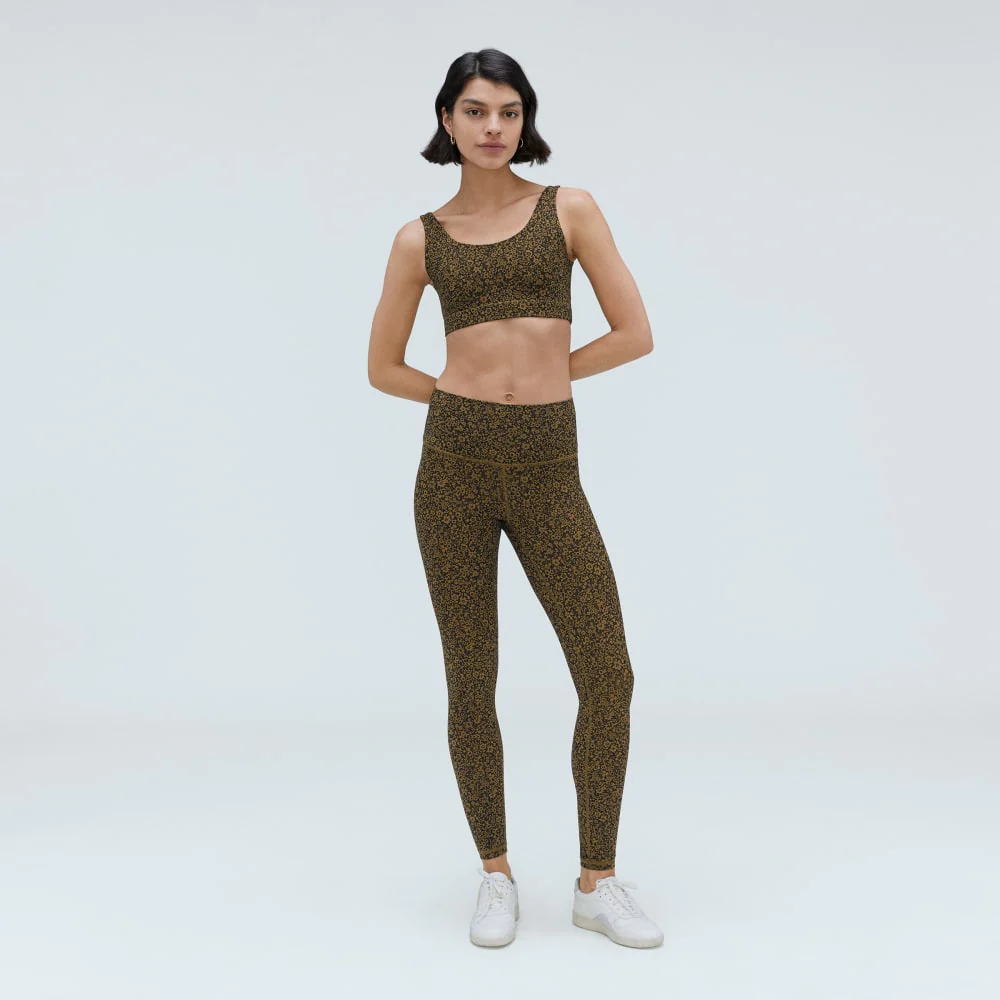 The Perform Legging® | Black / Breen Floral | Regular