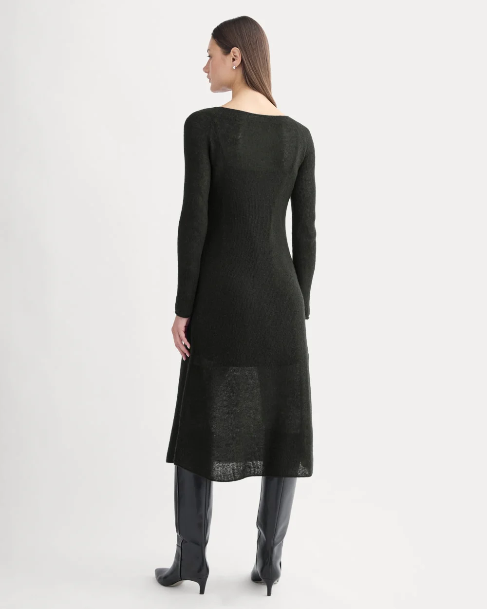 The Air Alpaca™ Sweater Dress | Black