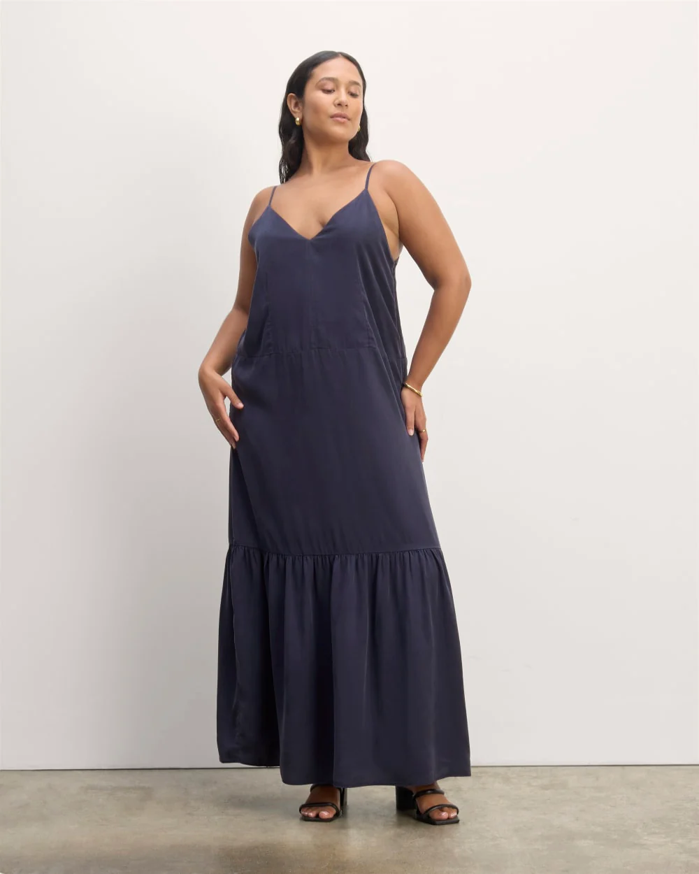 The Long Weekend Dress in Butterlite | Navy