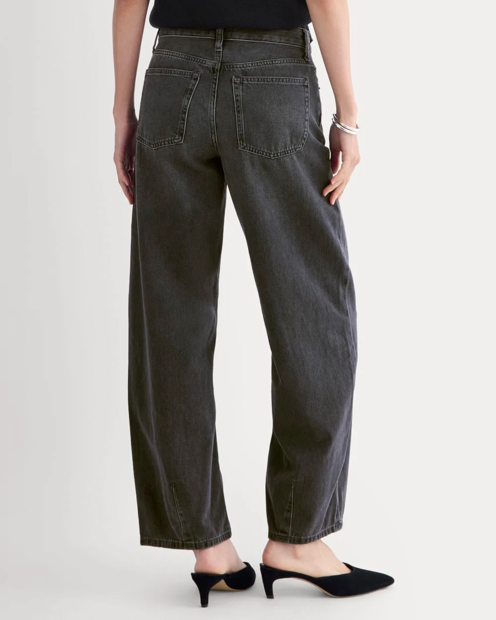 Loose Curve Jean | Carbon Midnight