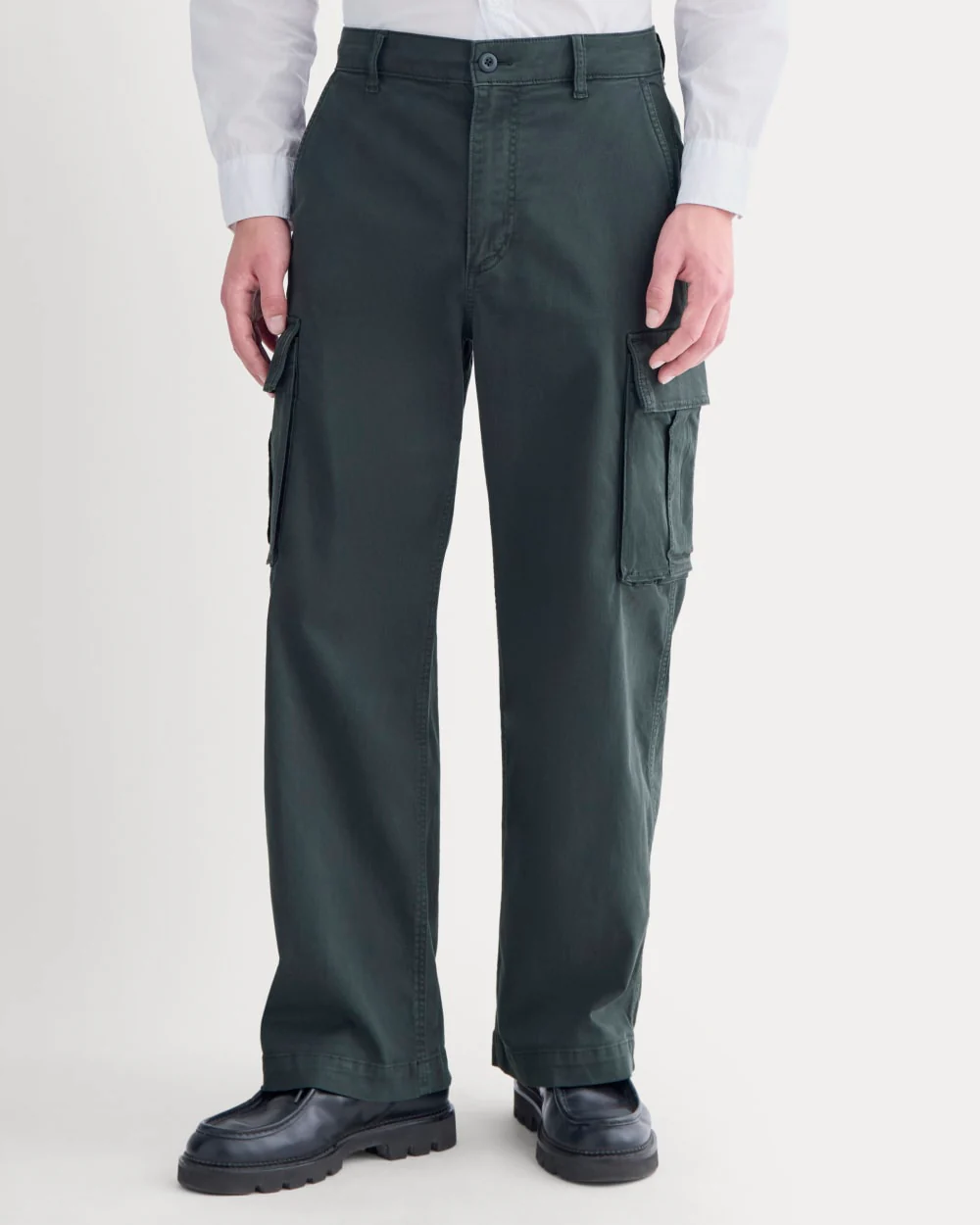 '90s Baggy Cargo Pant | Washed Black