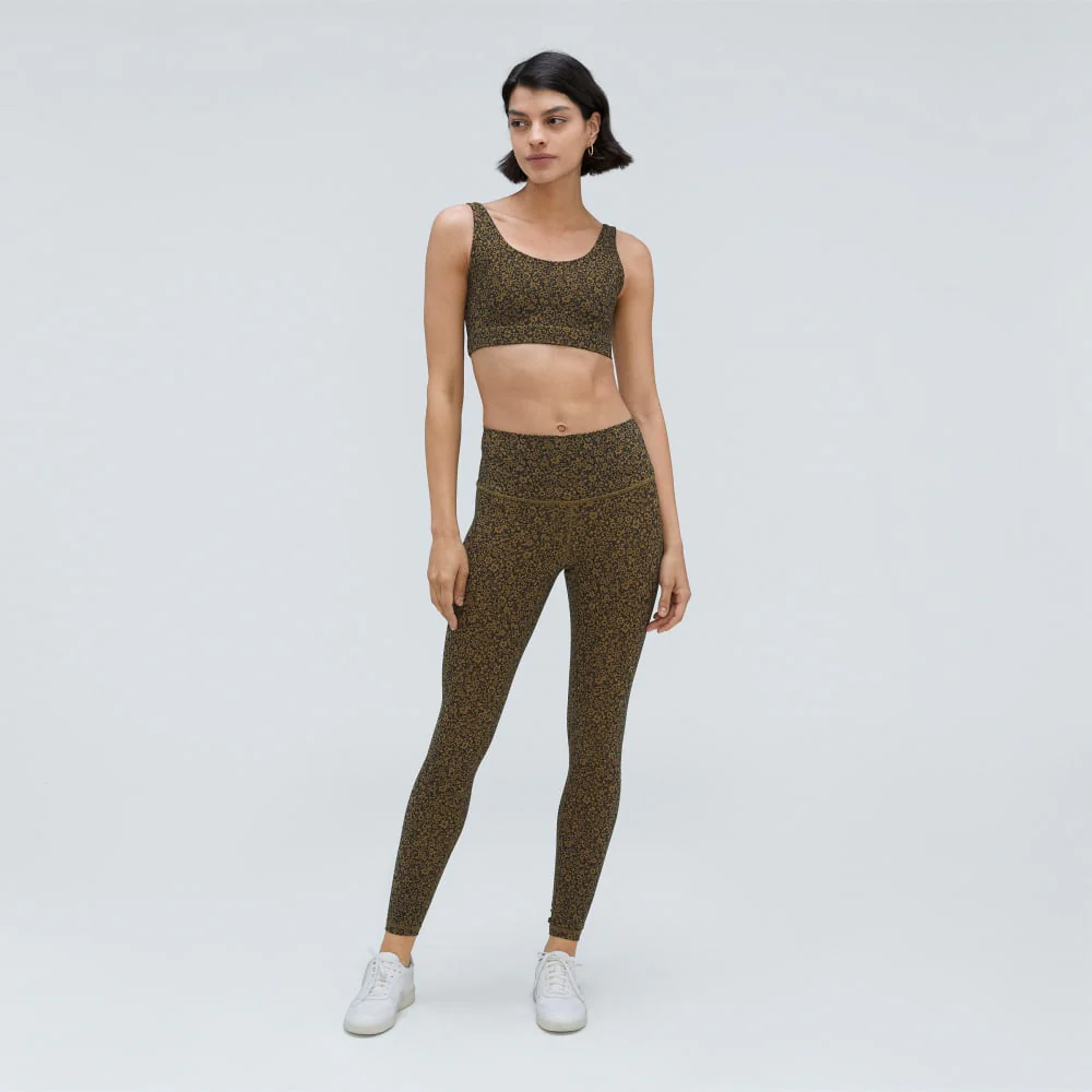 The Perform Bra® | Black / Breen Floral