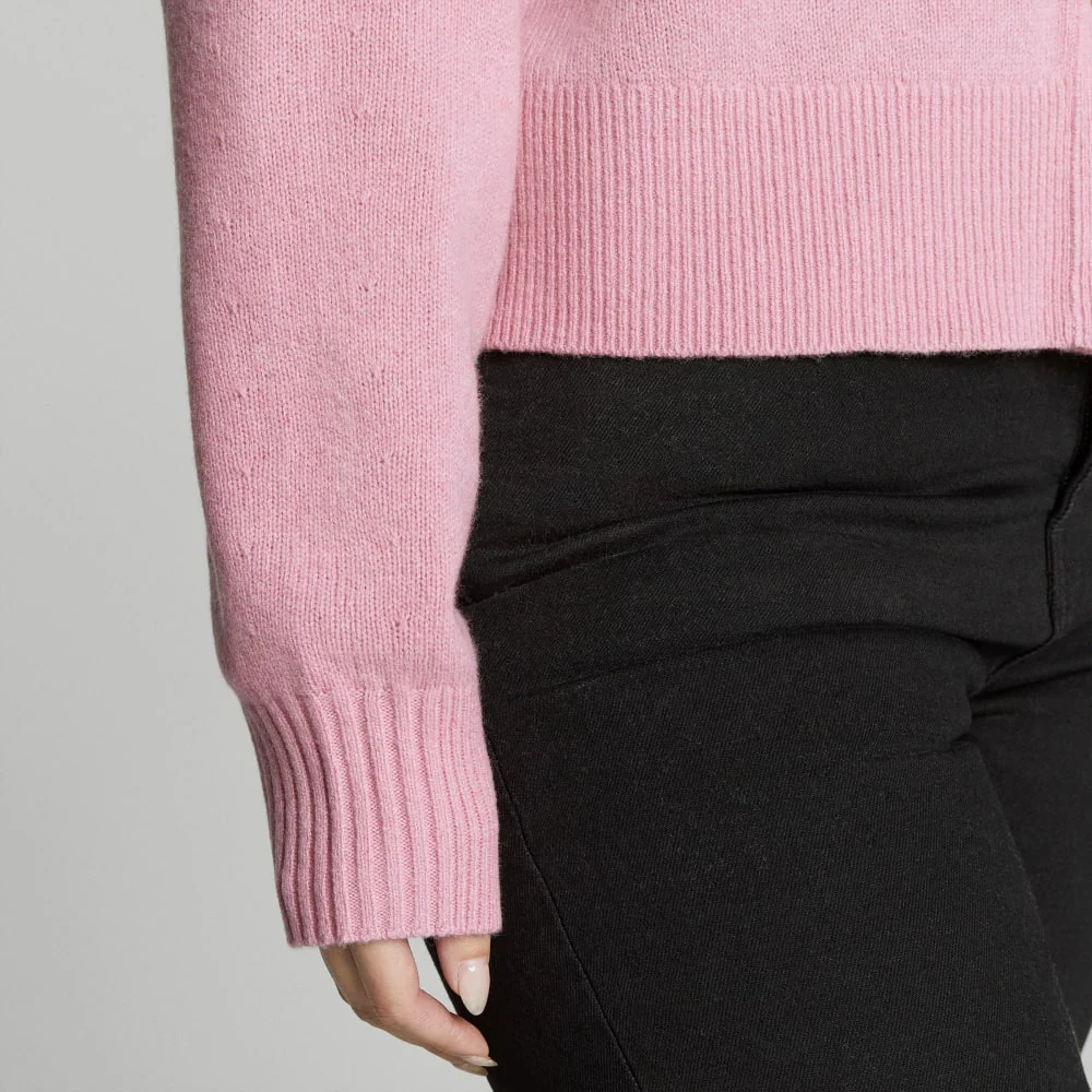 The Cashmere Cardigan | Bubblegum