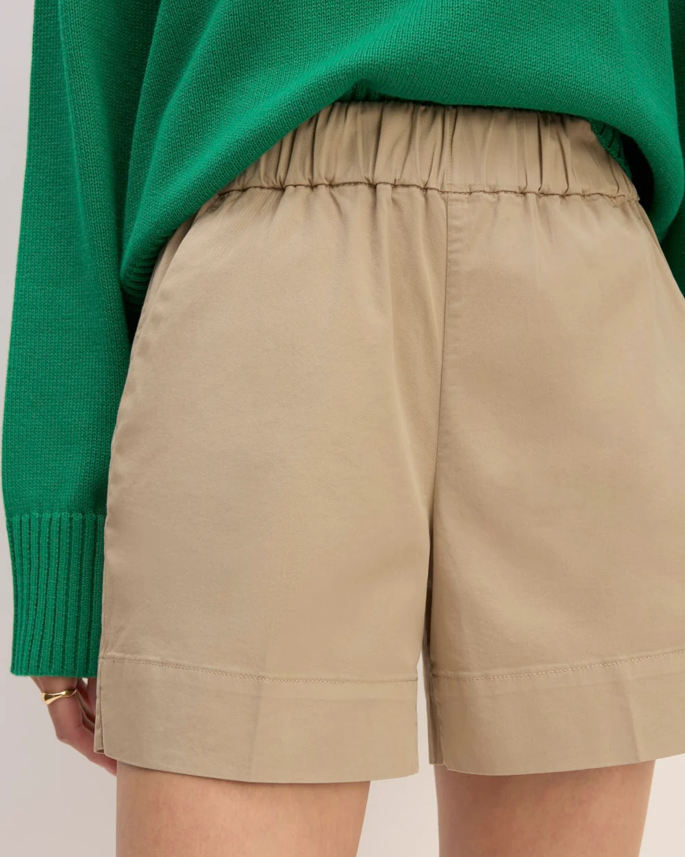 The Easy Short | Trench Coat Khaki