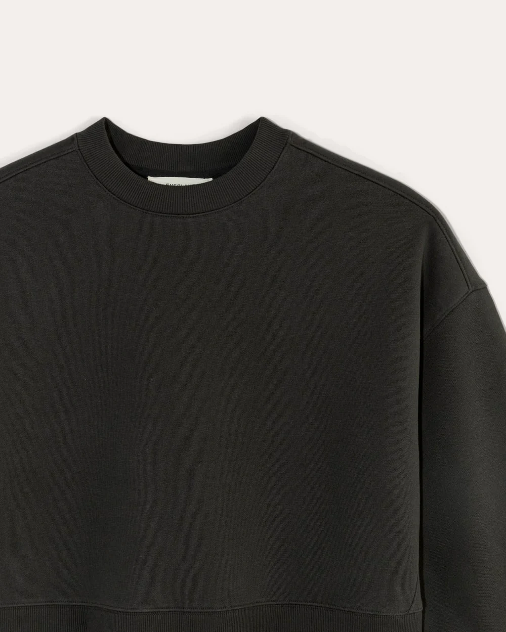 Luxe Fleece Sweatshirt | Black