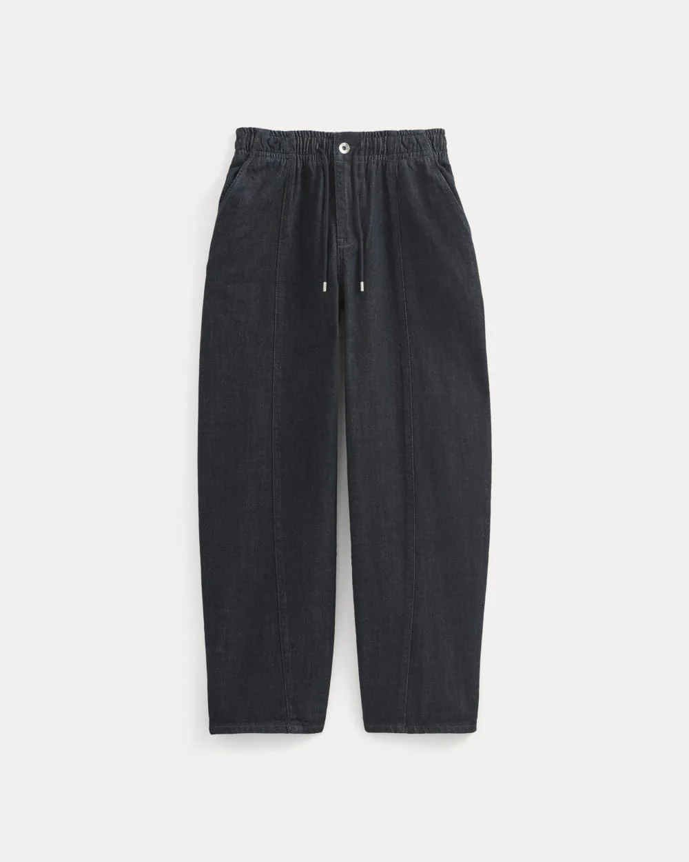 The Drawstring Baggy Jean | Dark Indigo