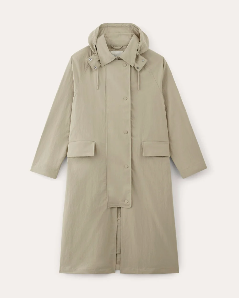 The Oversized Anorak | Trench Coat Khaki