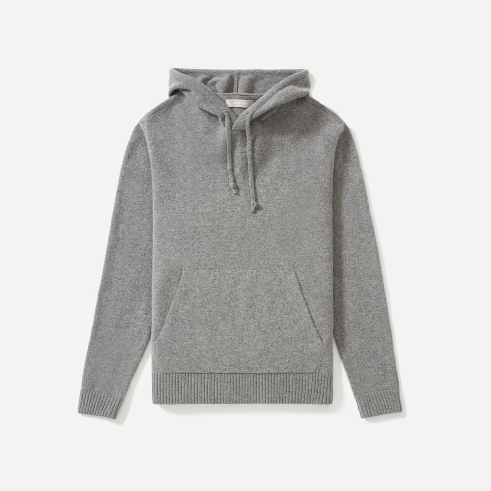 The Felted Merino Hoodie | Grey