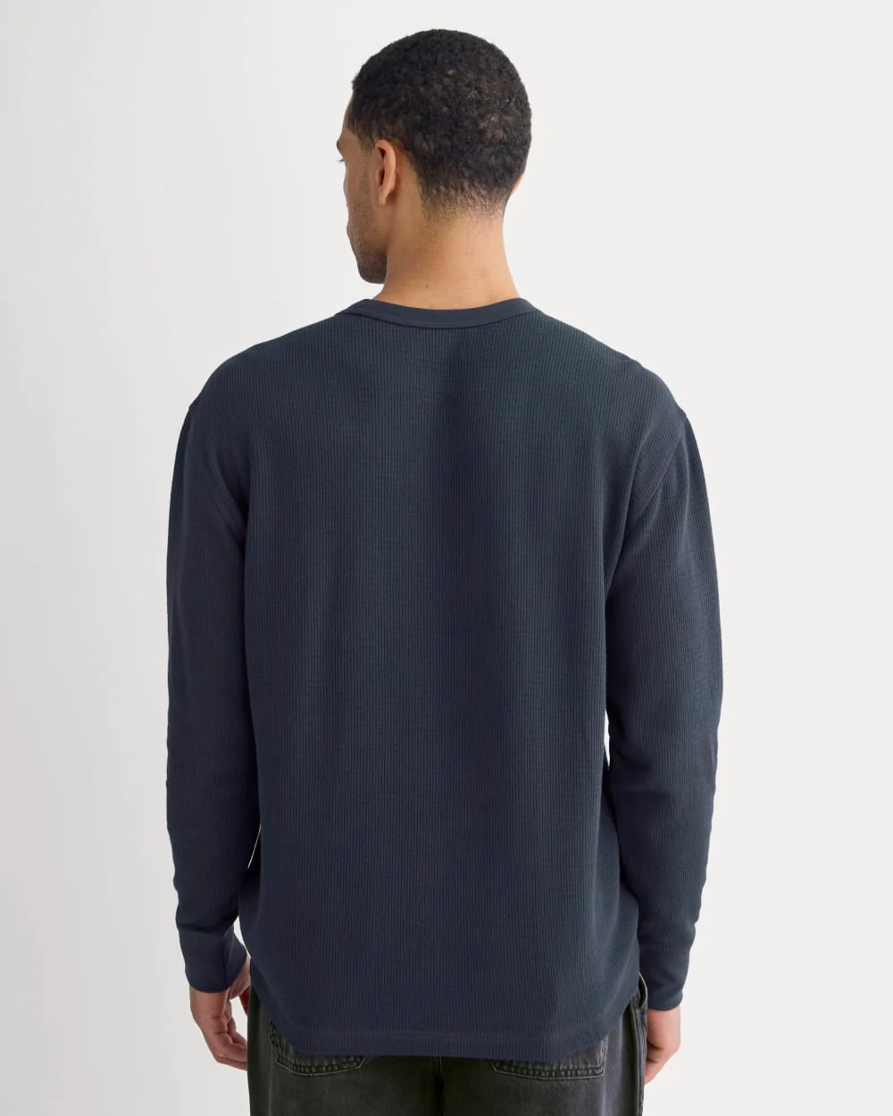 Thermal Crew in Cozy Waffle | Navy