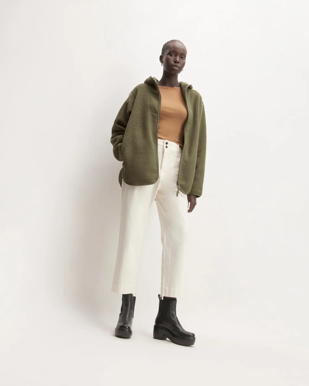 The ReNew Fleece Full-Zip Hoodie | Kalamata