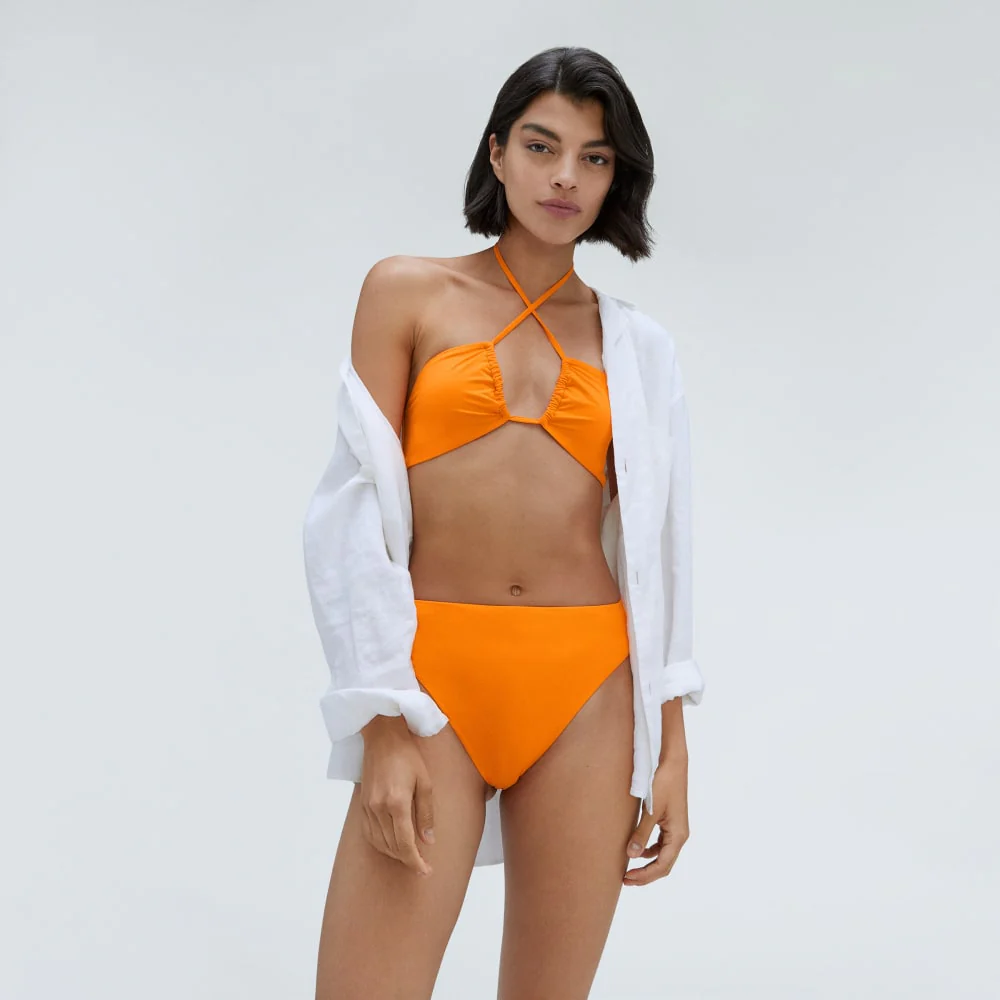 The String Bandeau Top | Turmeric