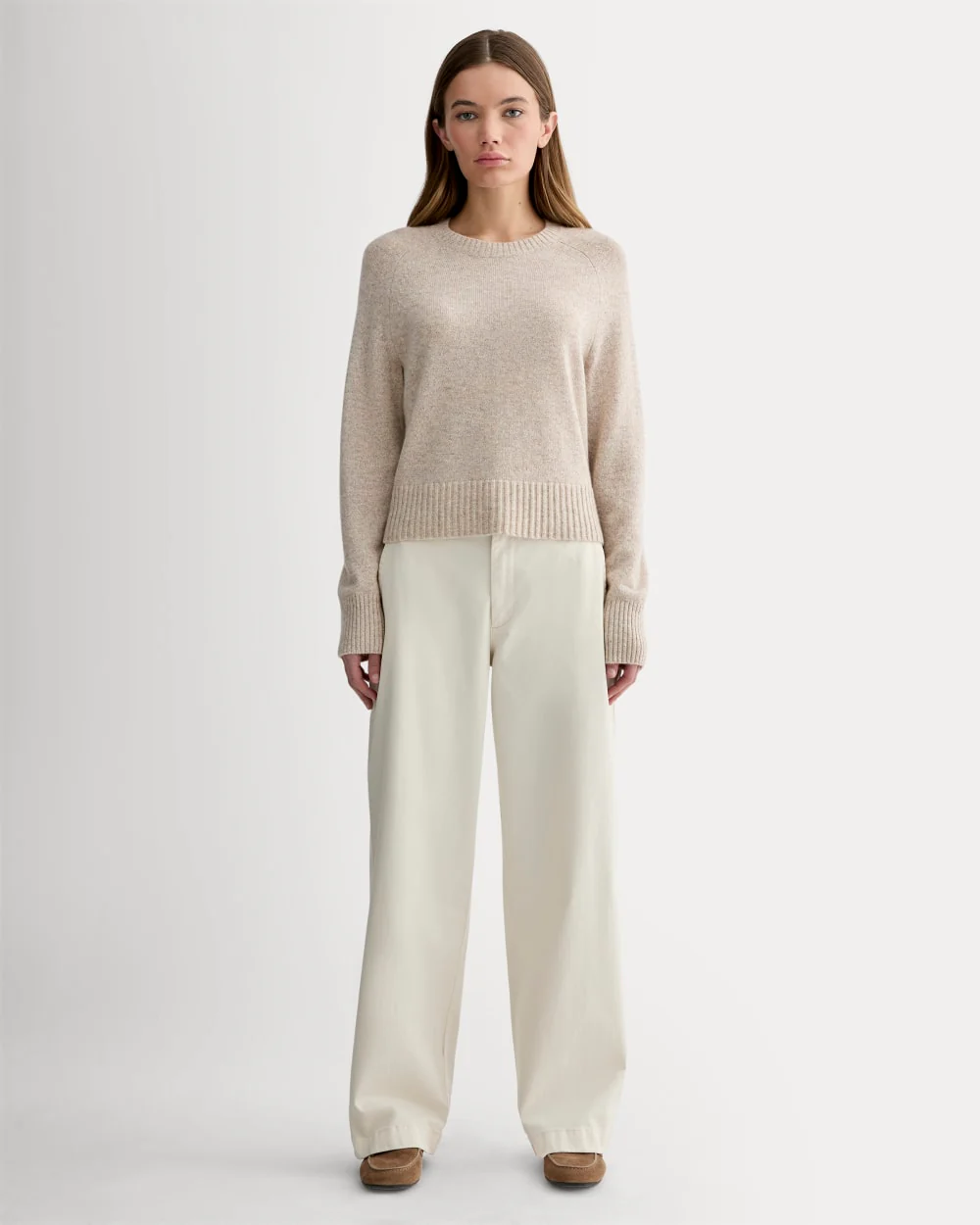 The Boxy Crew in Cashmere | Canvas