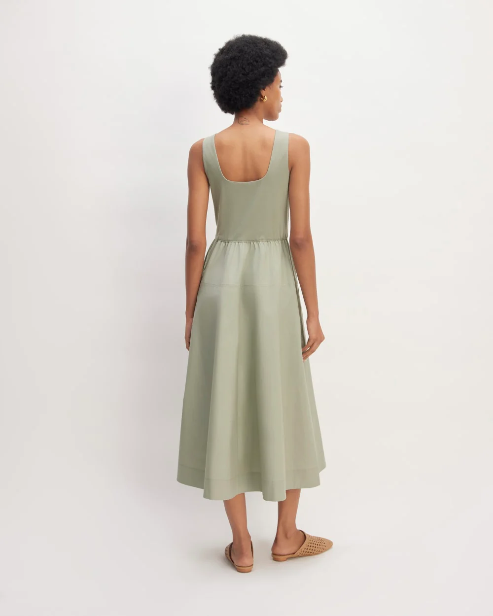 The Supima® Jersey Riviera Dress | Sage Green