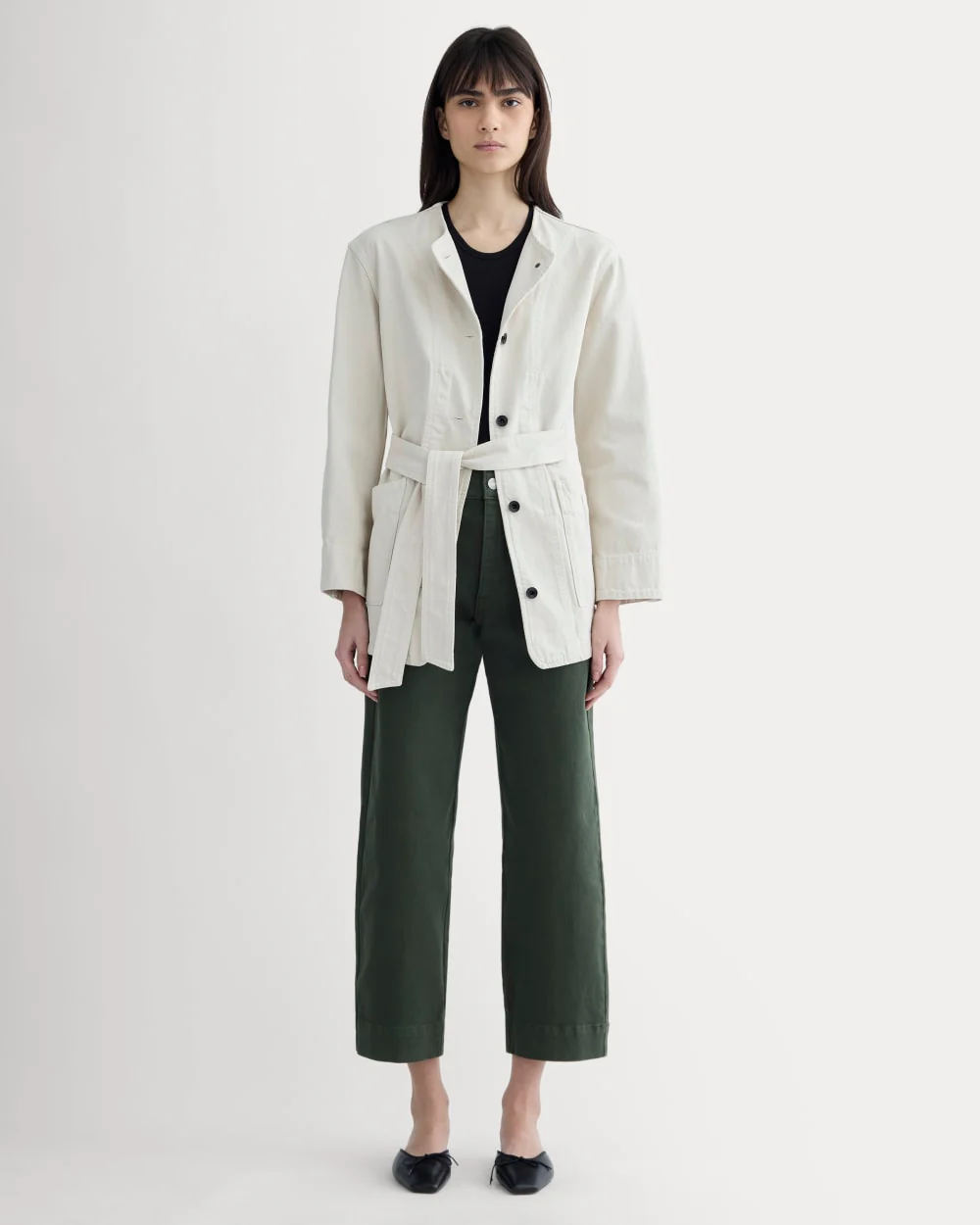 The Utility Straight-Leg Pant | Dark Forest | 26.5 Inseam