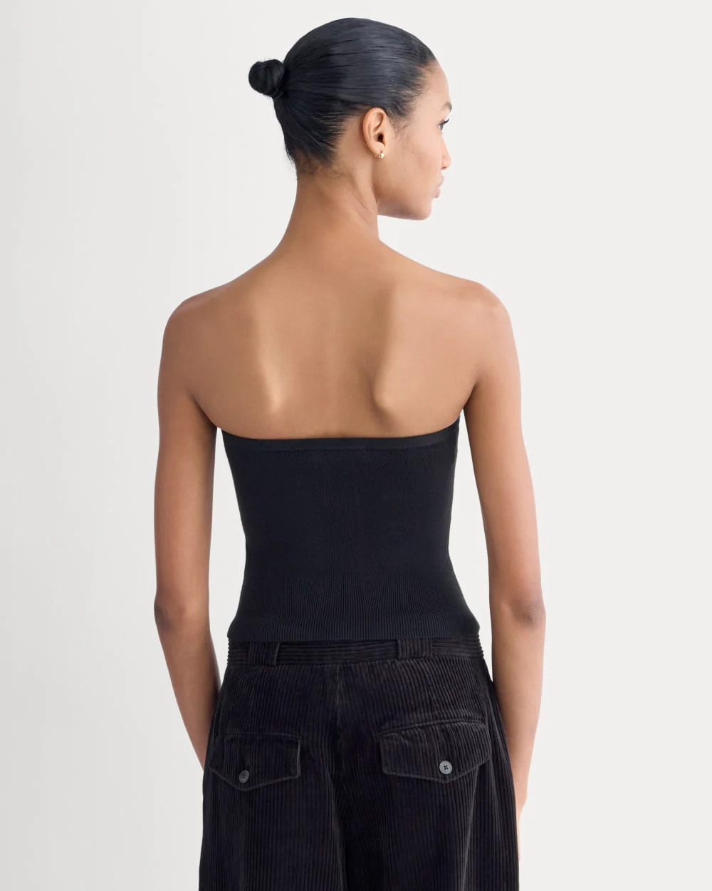 Knit Tube Top | Black