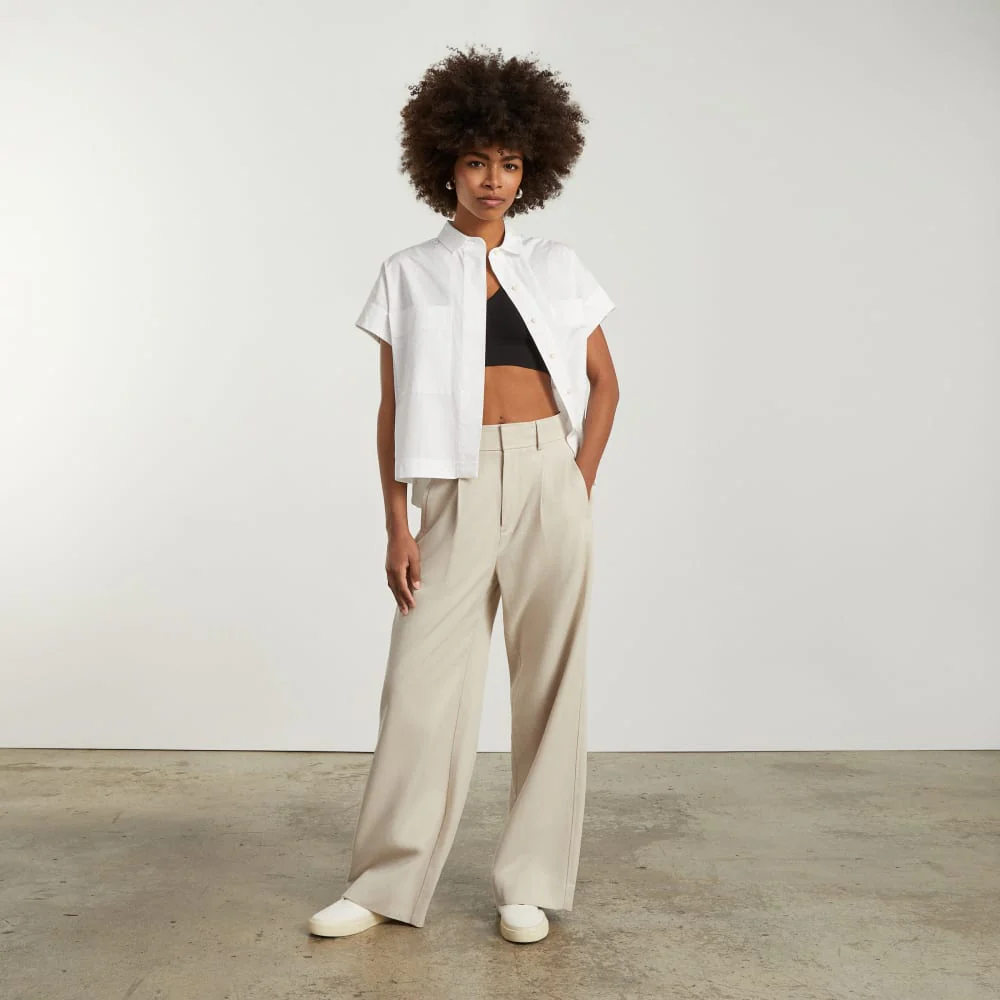 The Short-Sleeve Box Shirt | White